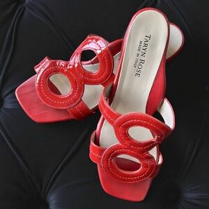 Taryn Rose CandyApple Oralee Patent Leather Heels